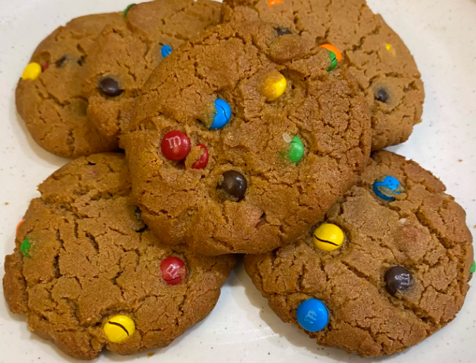 Colorful Ingredients in Some Cookie