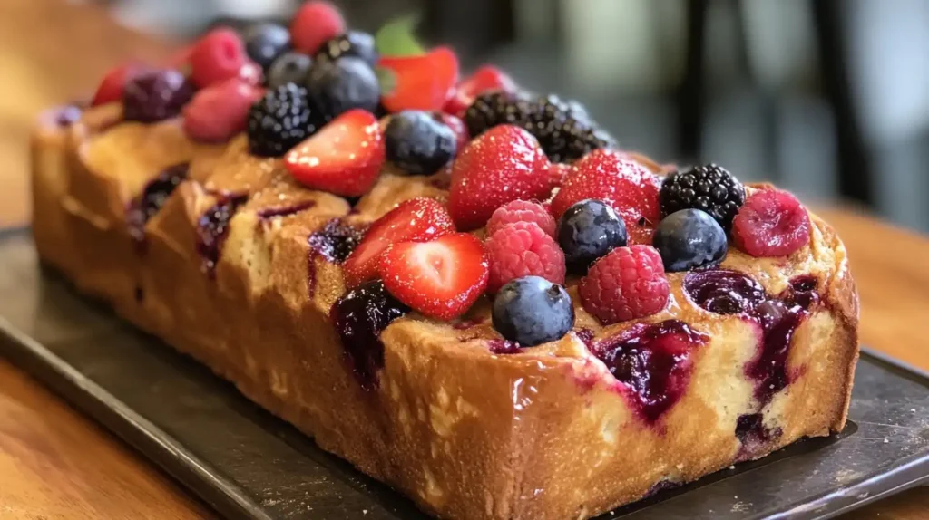 Camper’s Berry French Toast Loaf