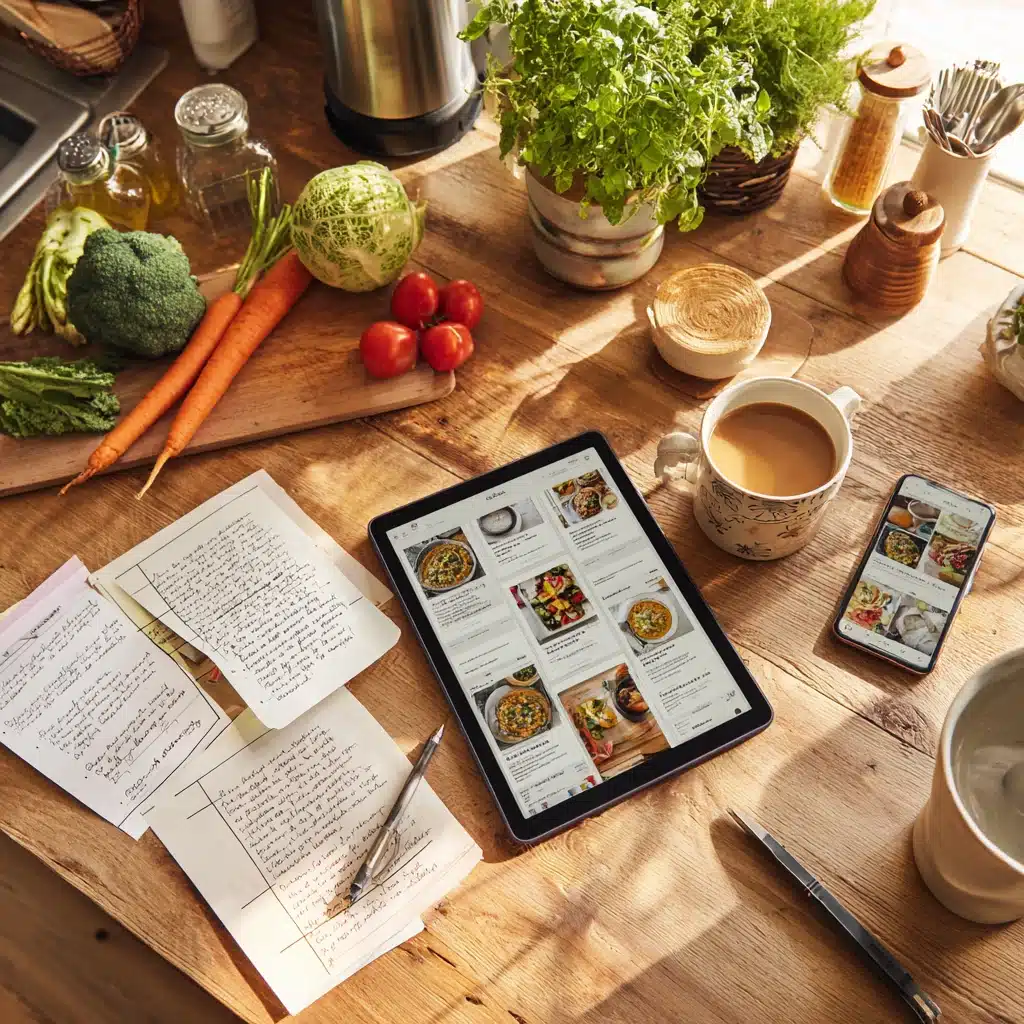 Digital Book for recipes