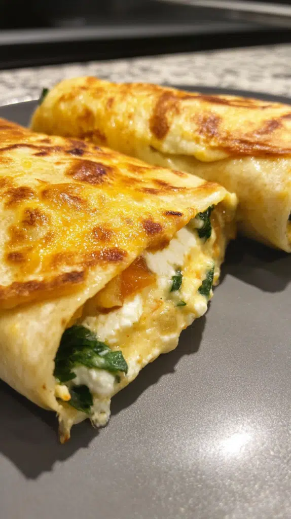Cottage Cheese and Veggie Wraps