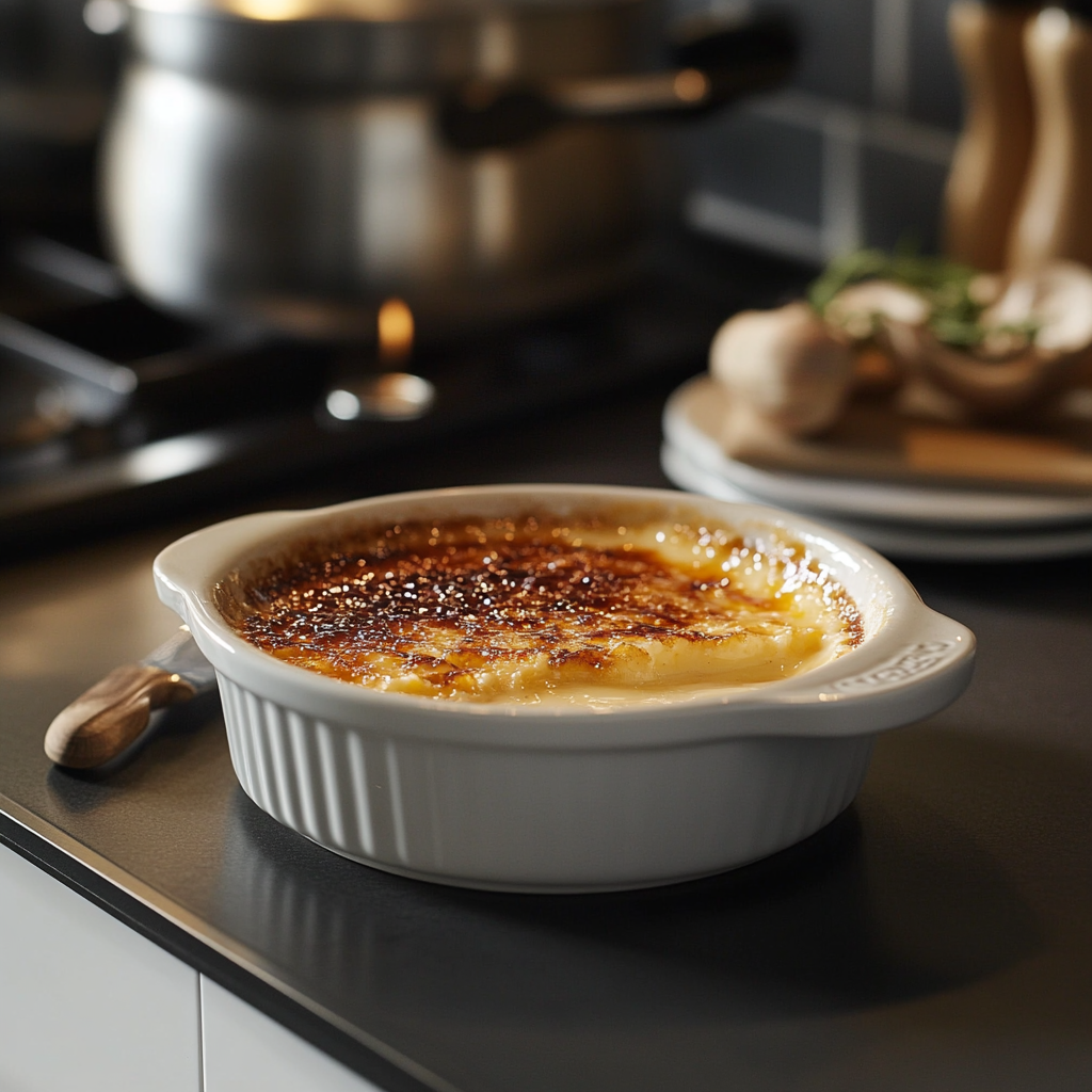 Crème Brûlée Preparation