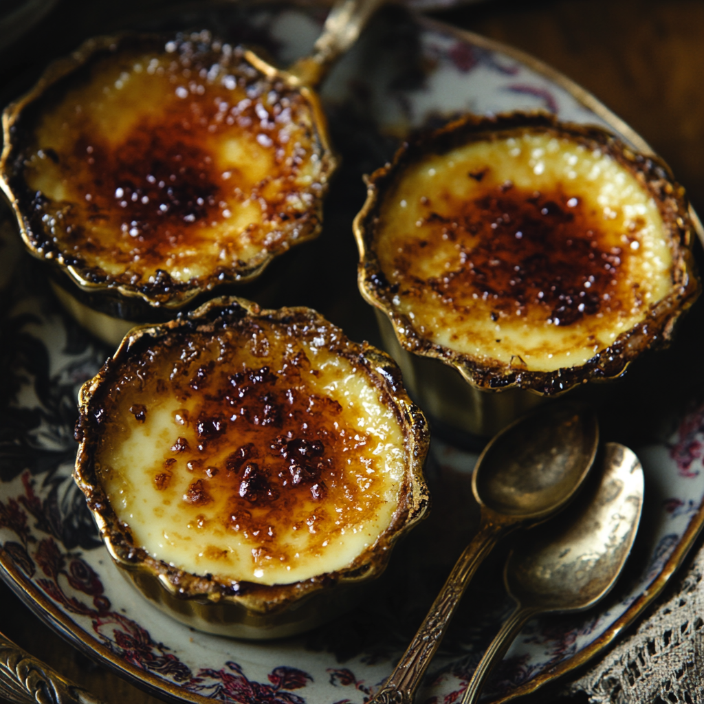 crème brulée of 17th century