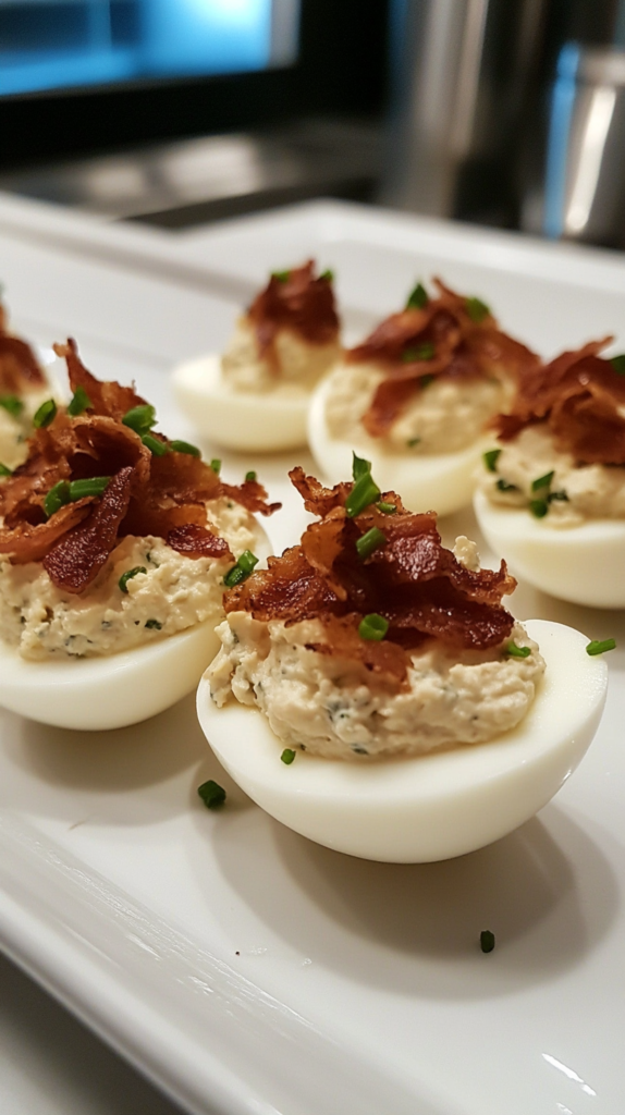 Deviled Eggs with a Cottage Cheese Twist