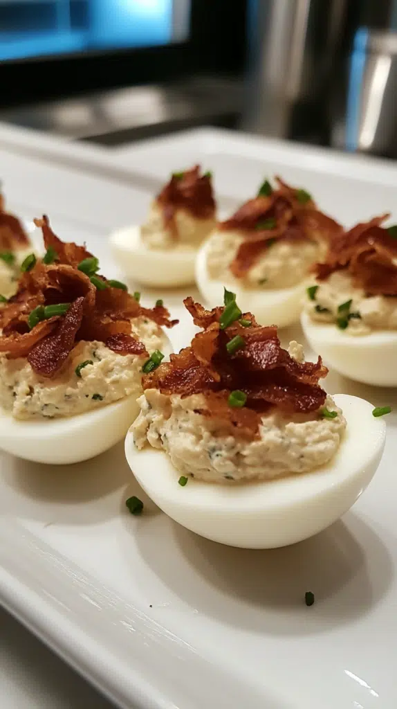 Deviled Eggs with a Cottage Cheese Twist