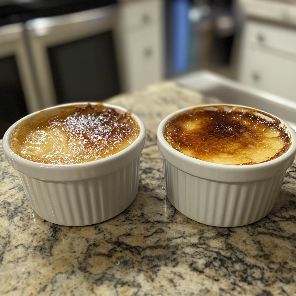 crème brûlée.