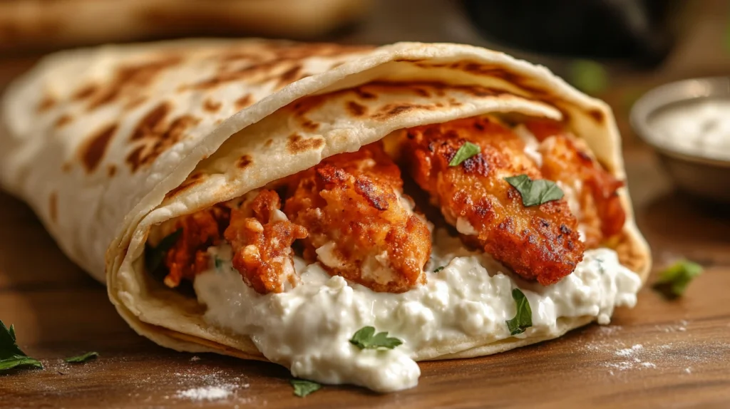 Cottage Cheese Wrap