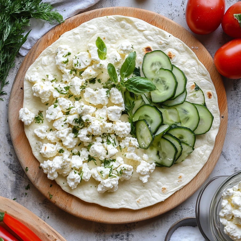 Cottage Cheese Wrap ingredients