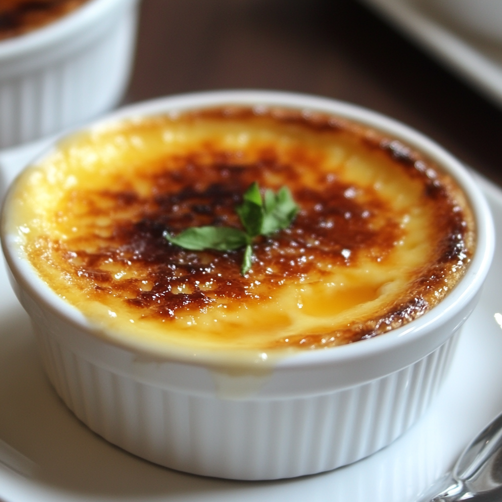 the Crème Brûlée