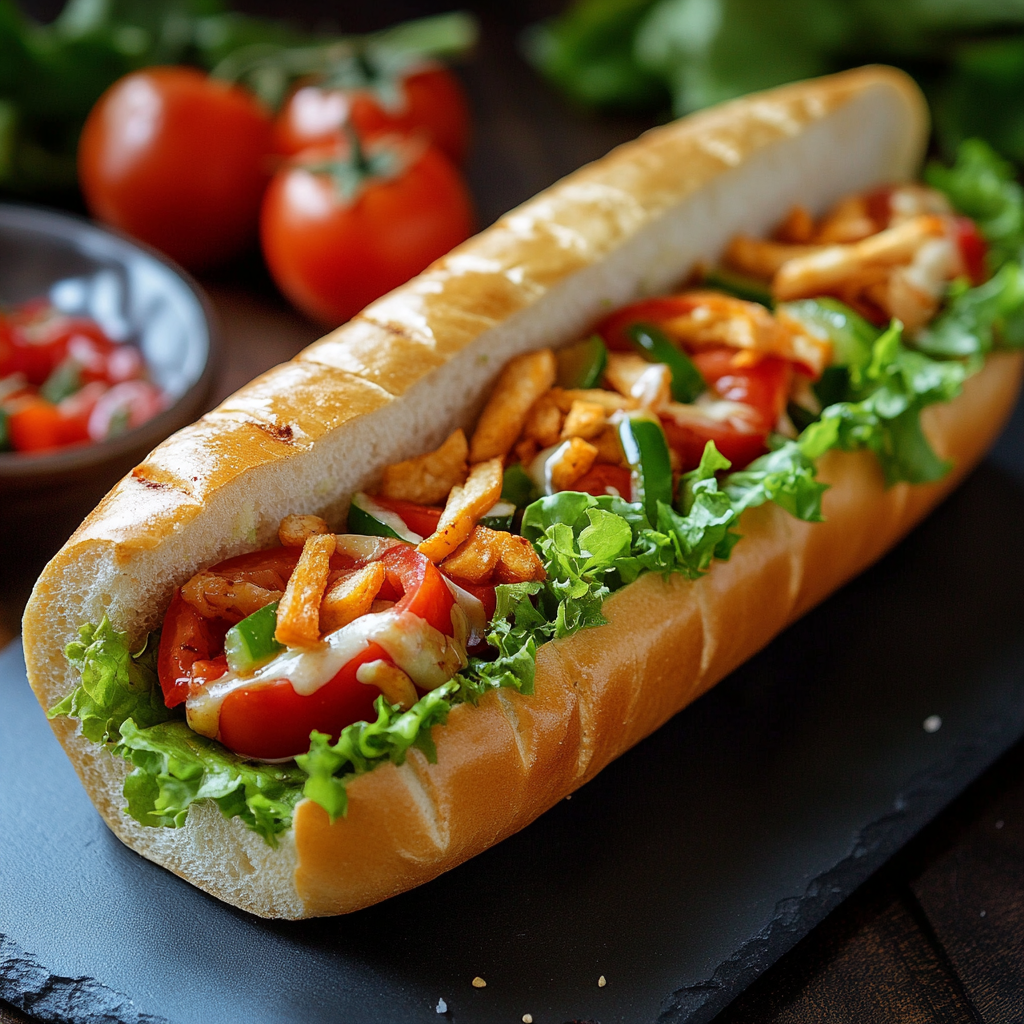 Sub in a tub Vegetable