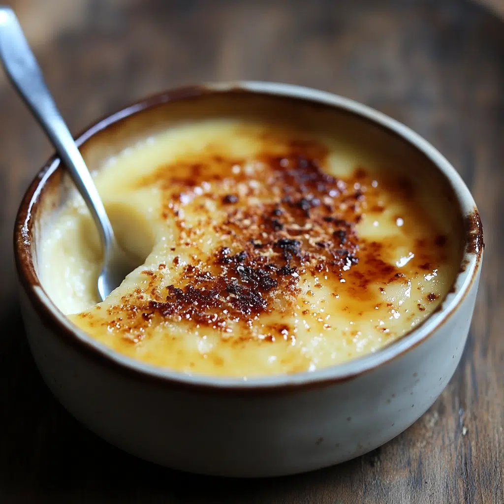 Is crème brûlée served warm or cold