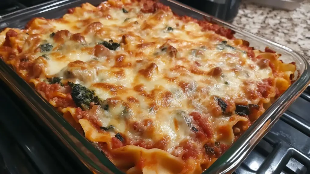 Meatless Lazy Lasagna