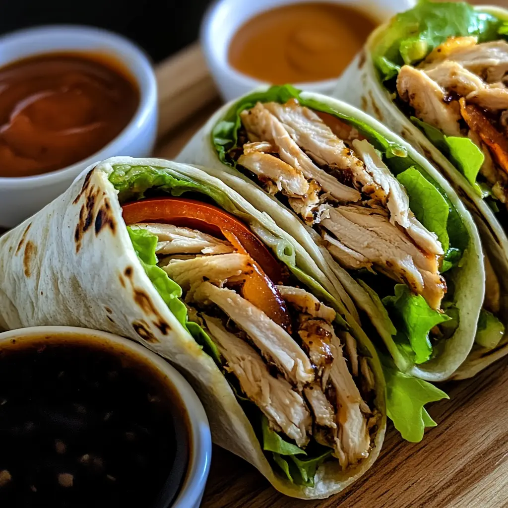 Rotisserie Chicken Wraps