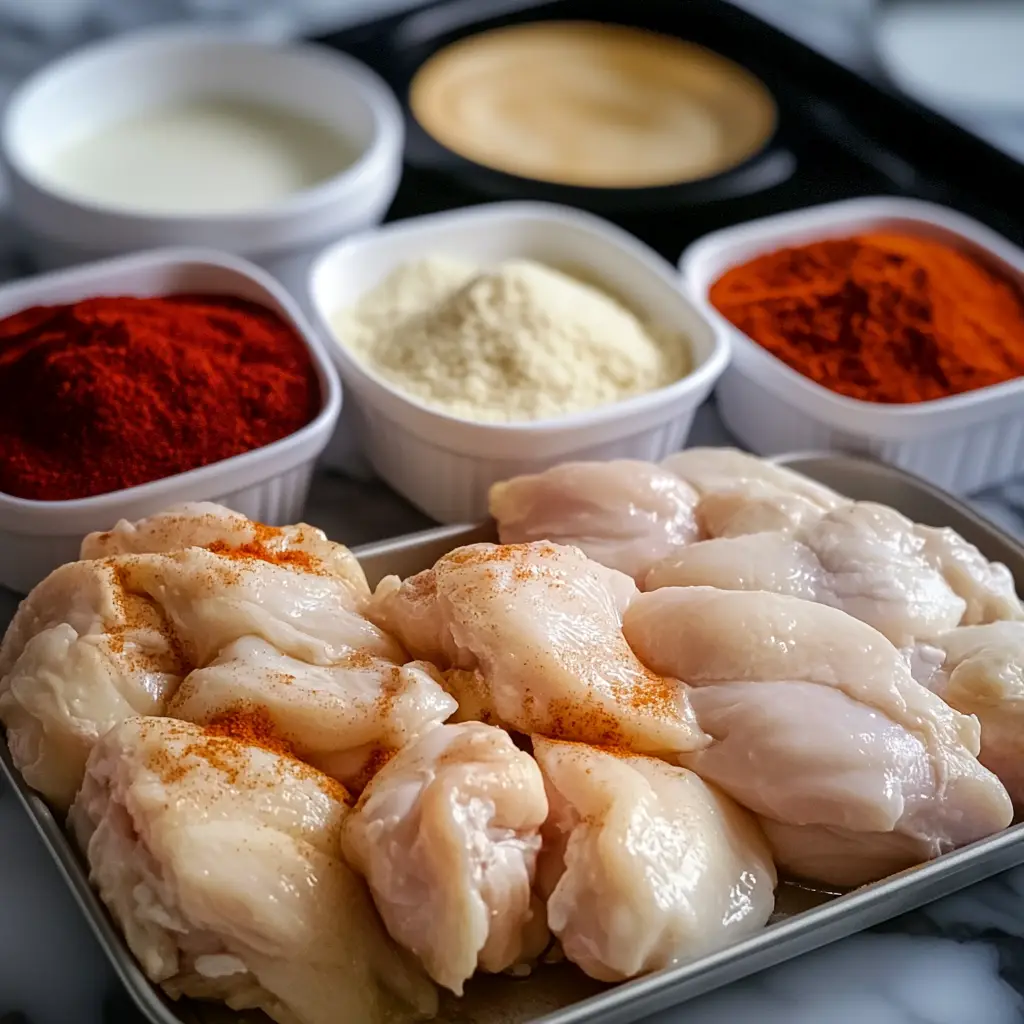 Baked Chicken Nuggets ingredients