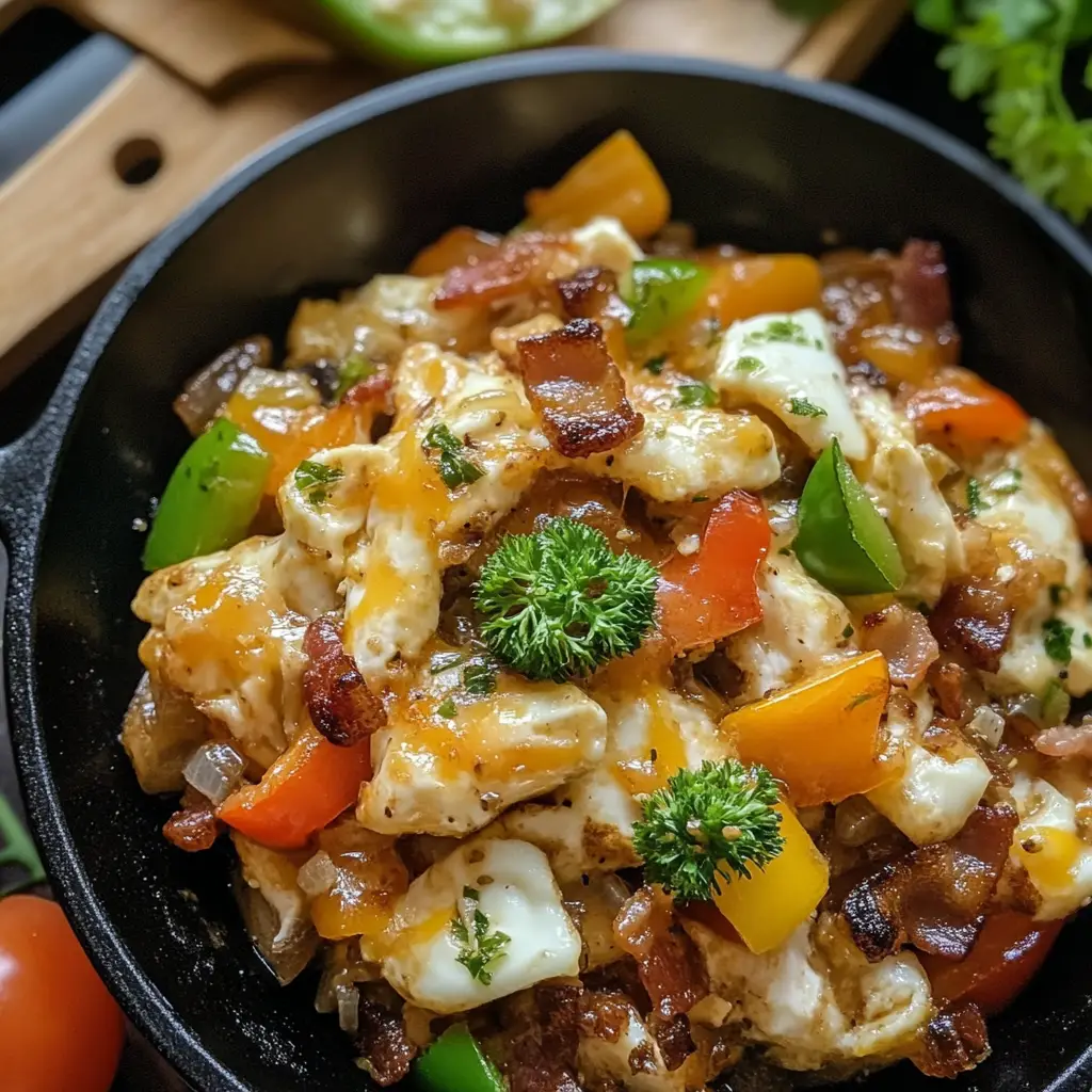 Breakfast-for-Dinner Scramble