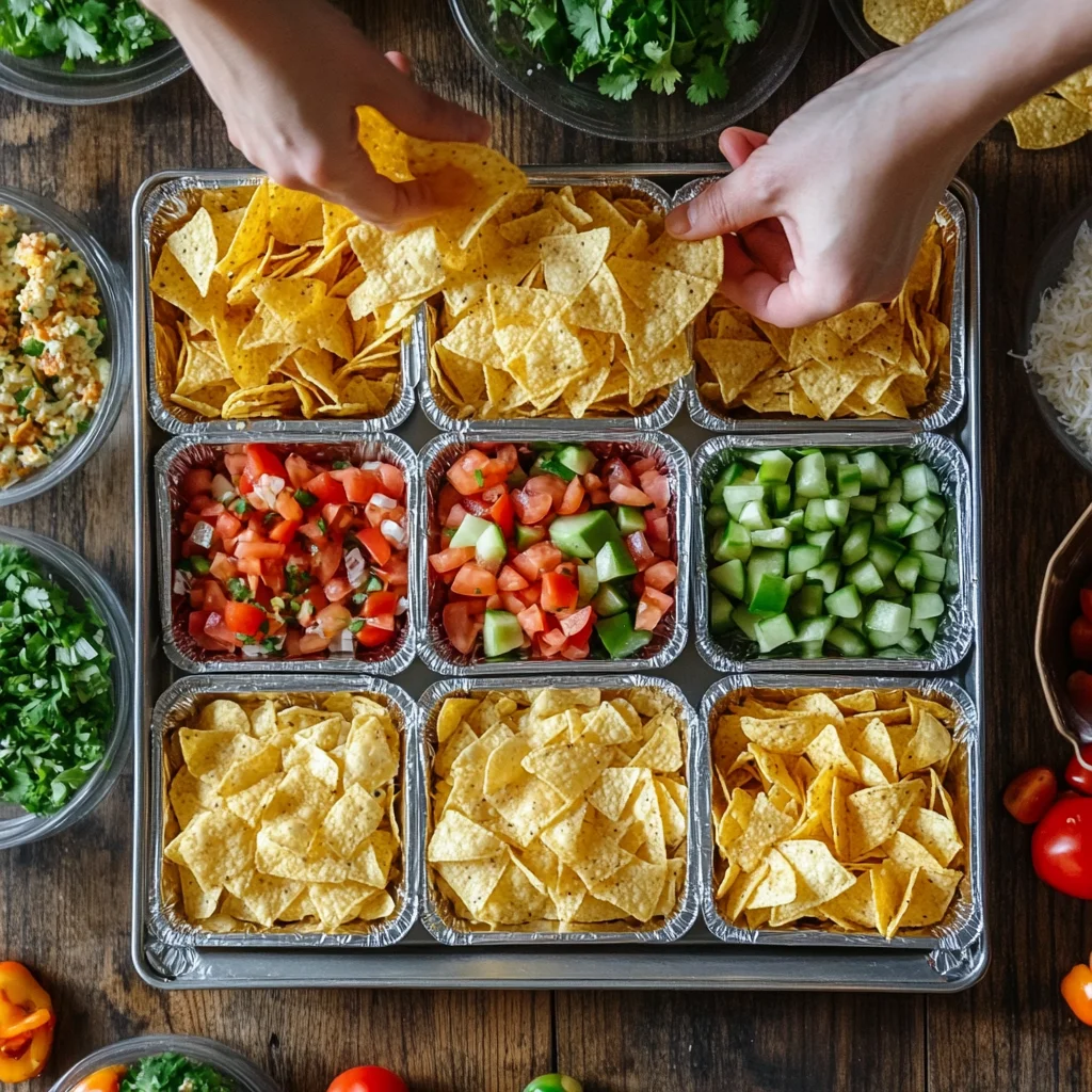 Mini Nacho Trays steps