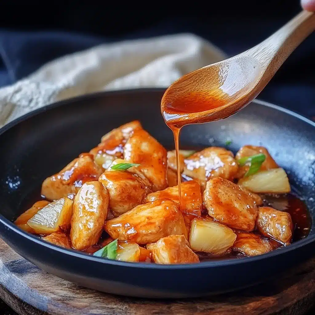 Teriyaki Chicken and Pineapple instructions