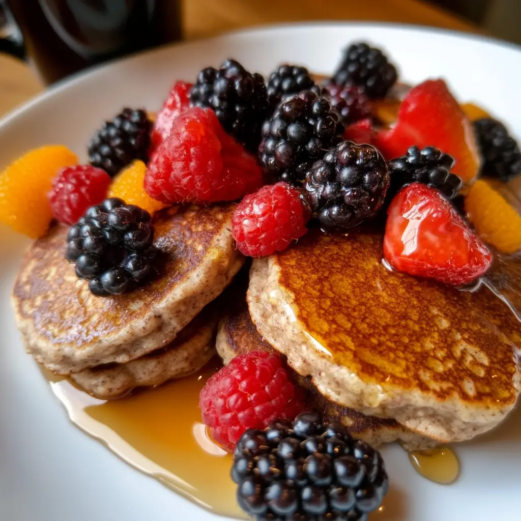 3 ingredient oatmeal pancakes