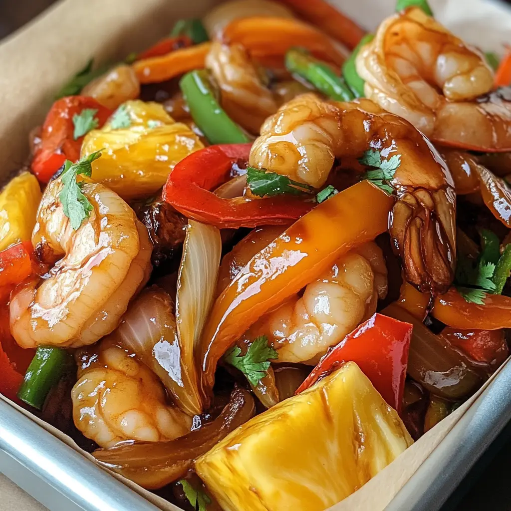 Shrimp & Pineapple Stir-Fry