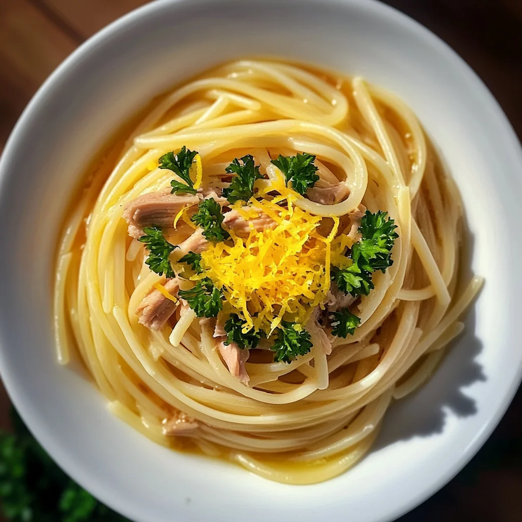 Canned Tuna Pasta