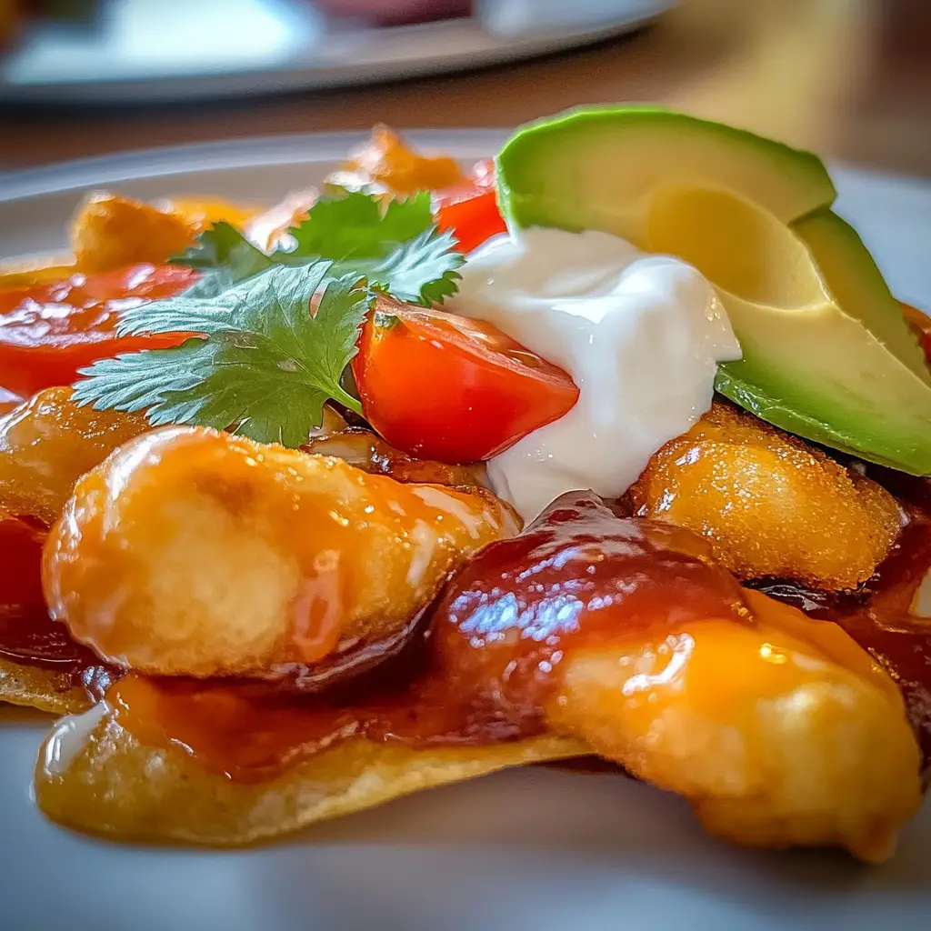 Chicken Nugget Nachos