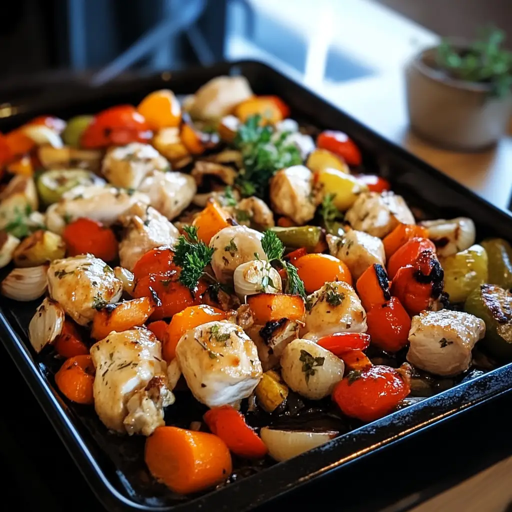 Sheet Pan Chicken and Veggies