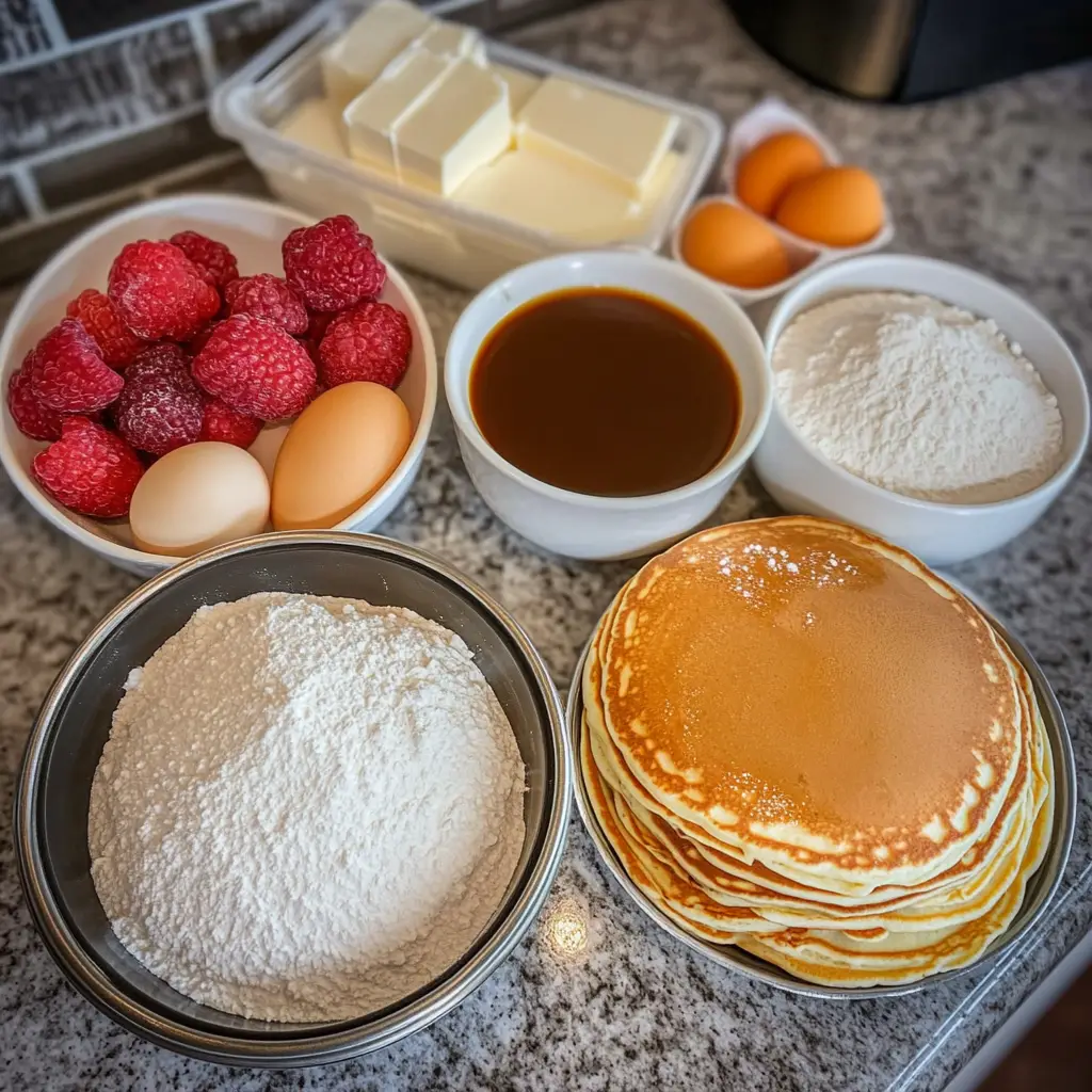 Breakfast-for-Dinner Pancakes ingredients