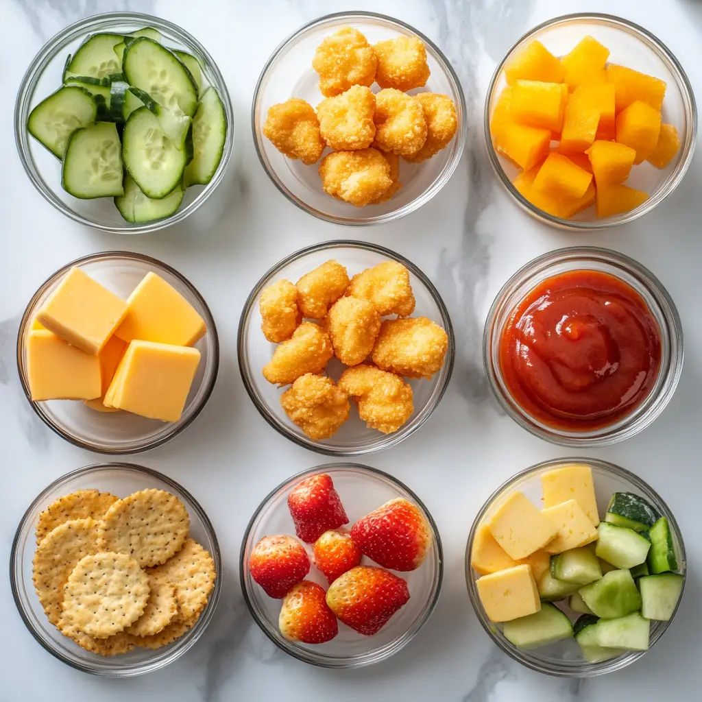 Chicken Nugget Lunchable ingredients
