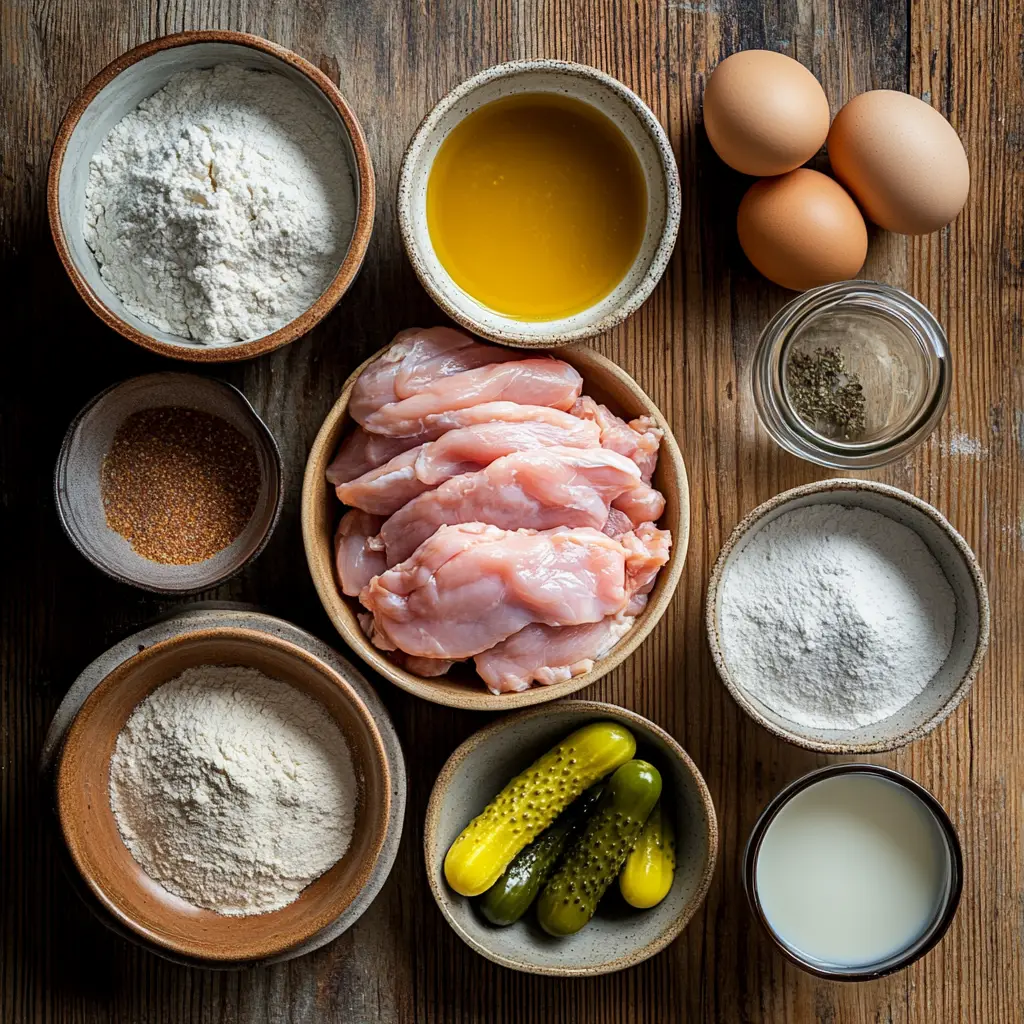 Copycat Chick-fil-A Nuggets ingredients