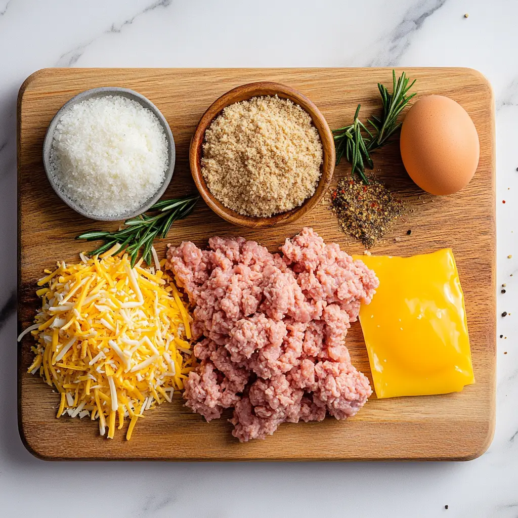 Ground Chicken Nuggets ingredients
