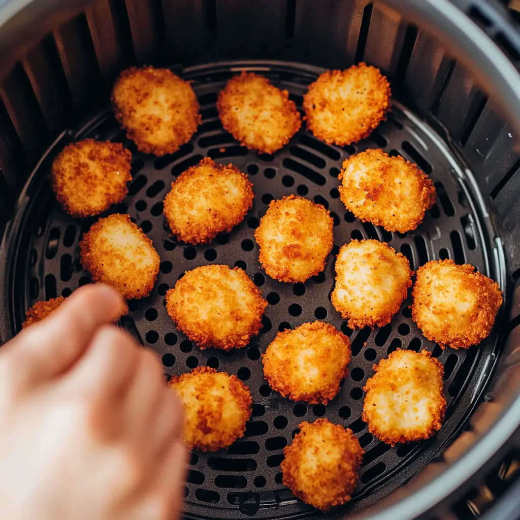 ground chicken nuggets steps