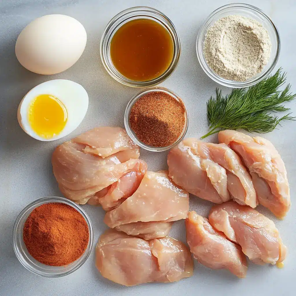 Healthy Chicken Nuggets ingredients