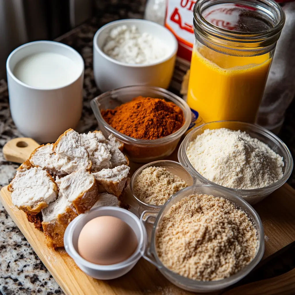 Homemade Chicken Nuggets with Ground Chicken ingredients Weeknight Hero: Homemade Chicken Nuggets with Ground Chicken