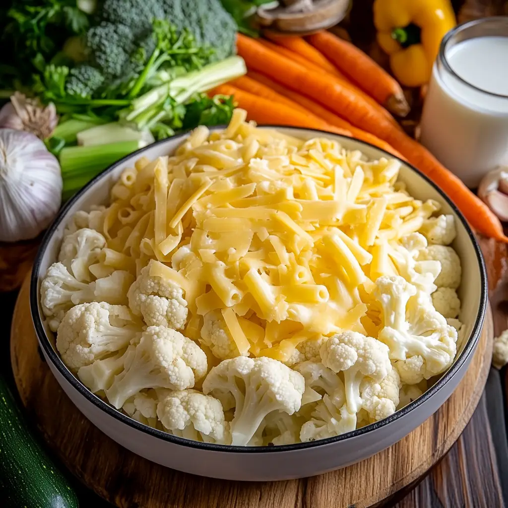 Mac and Cheese ingredients