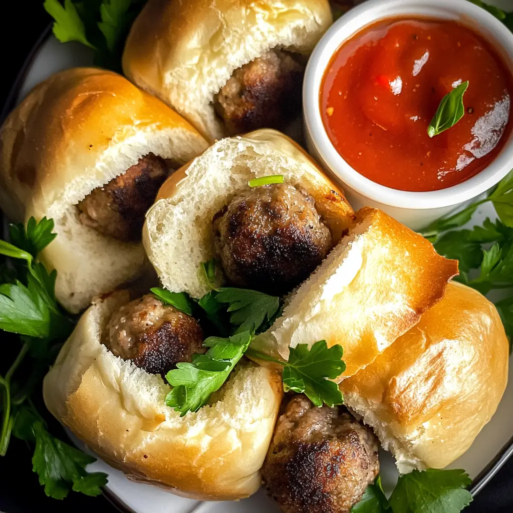 Mini Meatball Sliders