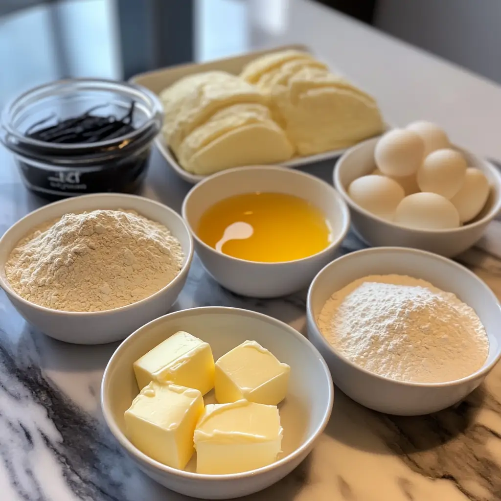 Mini pancakes ingredients