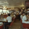 Interior view of The Original Pancake House restaurant.