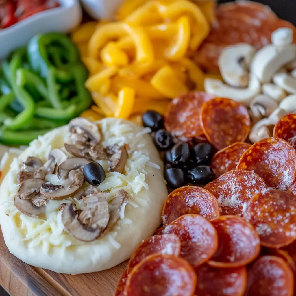 Pizza Bagels ingredients
