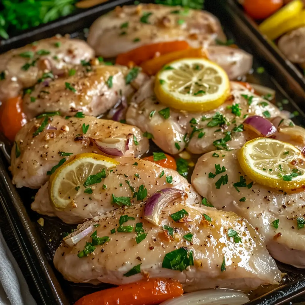 sheet pan dinner chicken