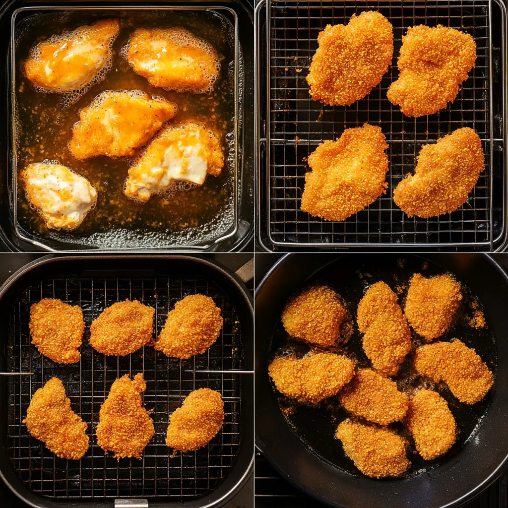 Taco Bell chicken nuggets steps