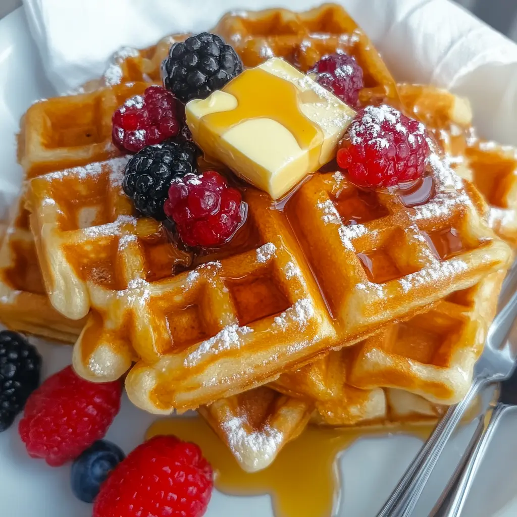 Waffle Recipe with Pancake Mix