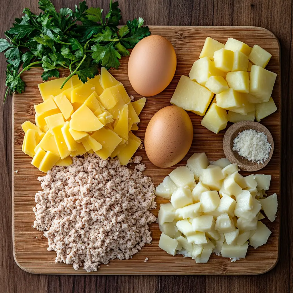 chicken nuggets and fries ingredients
