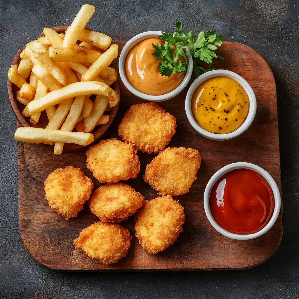chicken nuggets deep fryer