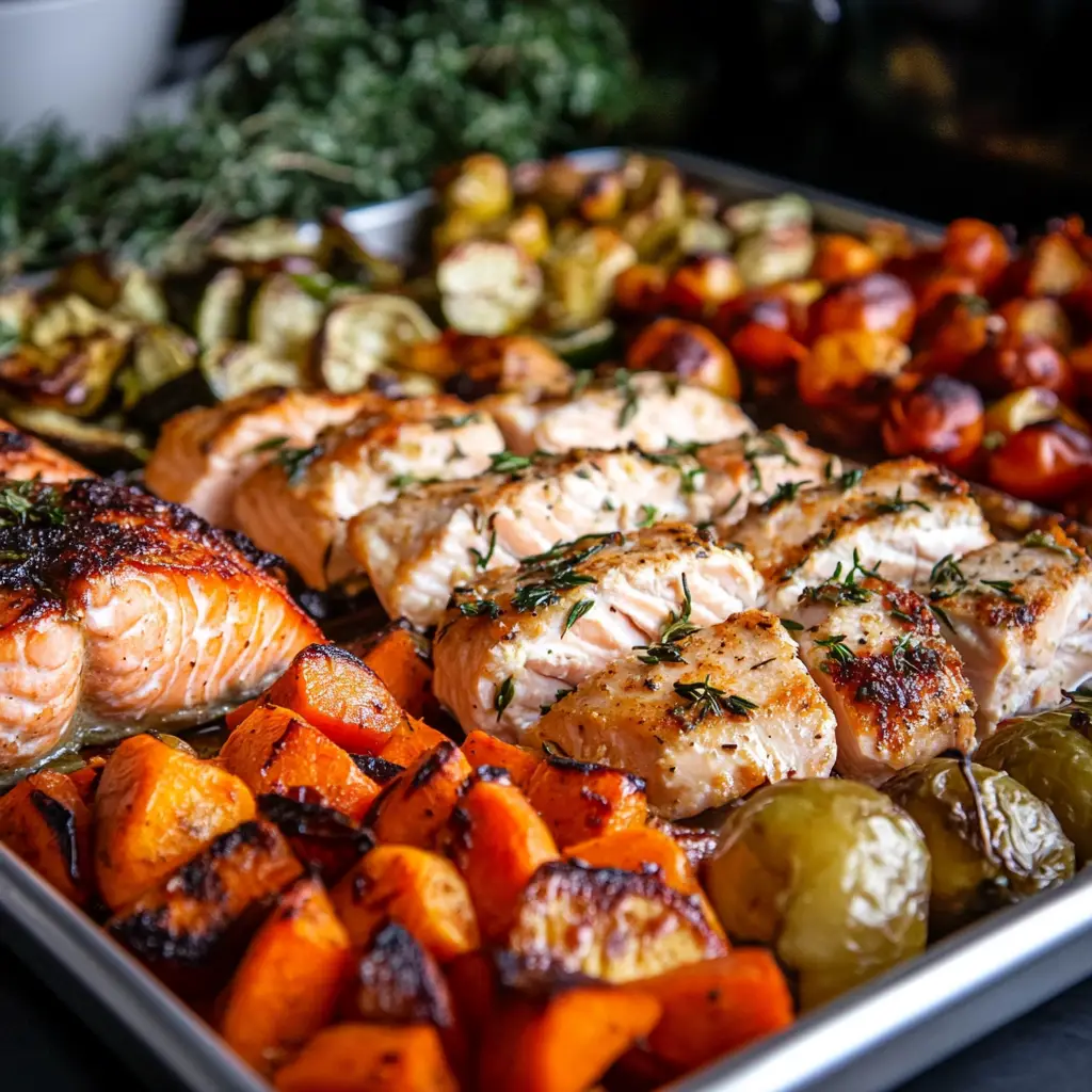 easy 5-ingredient sheet pan dinners