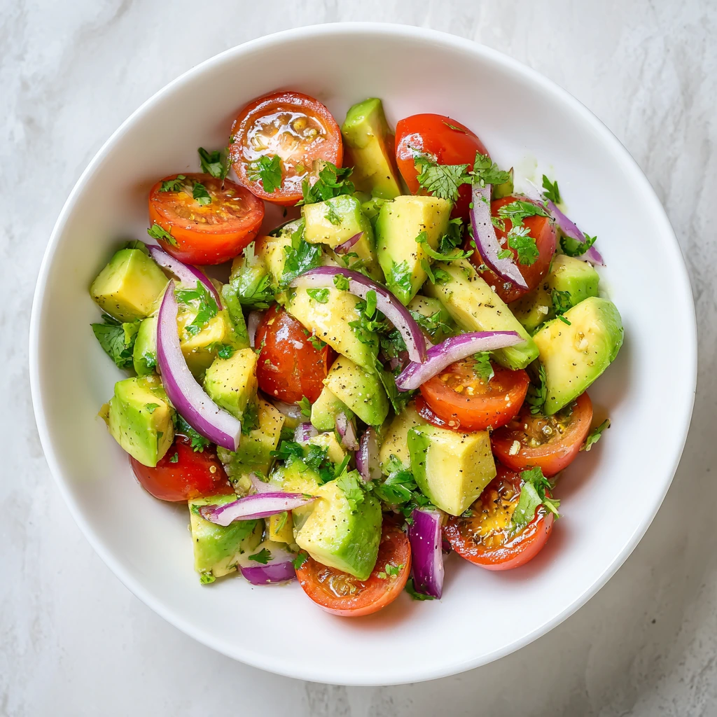 Avocado and Tomato Salad