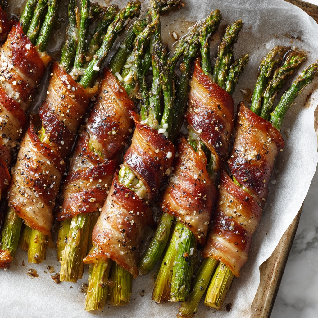 Bacon-Wrapped Asparagus Bundles