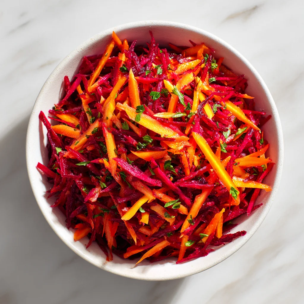 Beet and Carrot Slaw