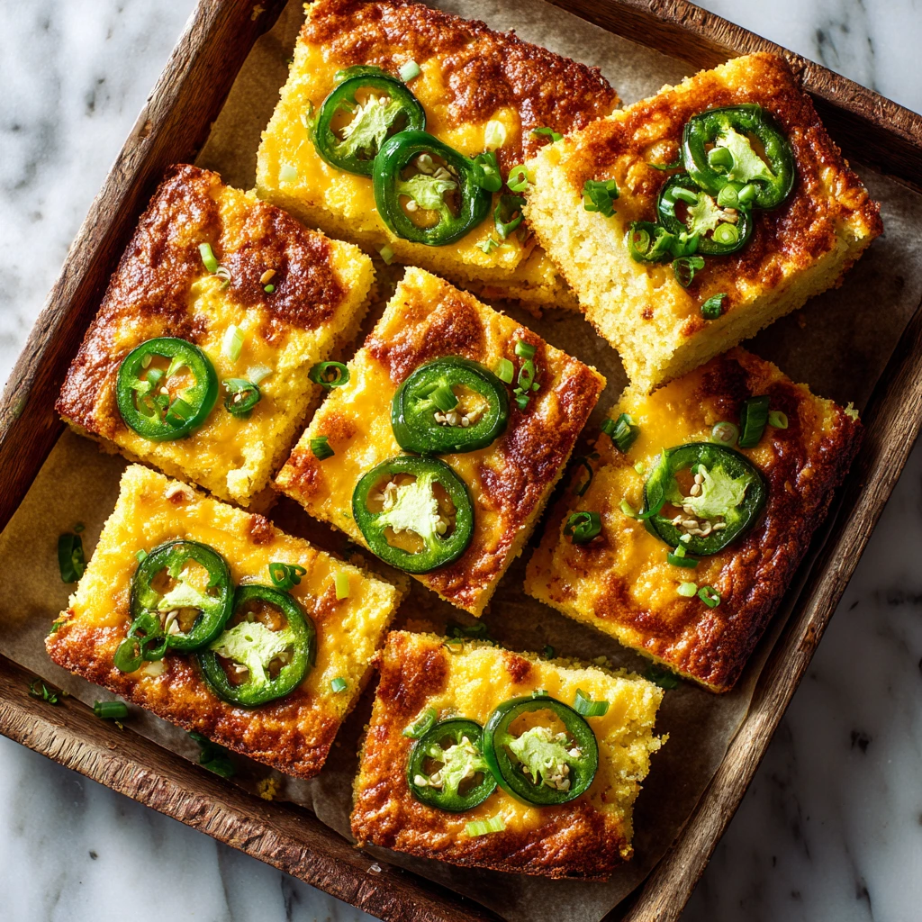 Cheesy Jalapeño Cornbread