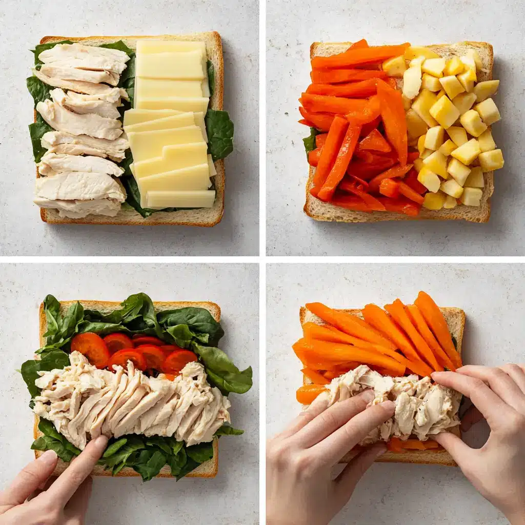 Chicken Sandwich School Lunch isntructions