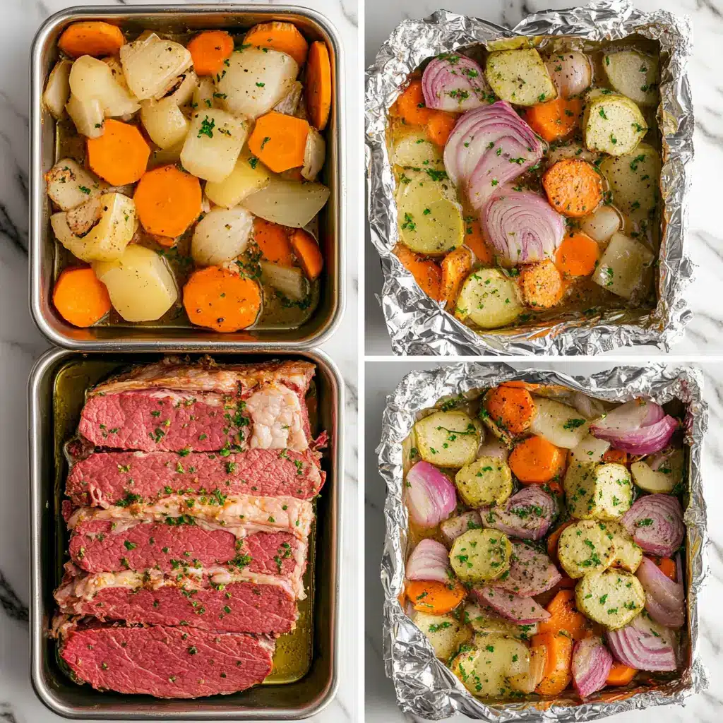 How to cook corned beef and cabbage in the oven