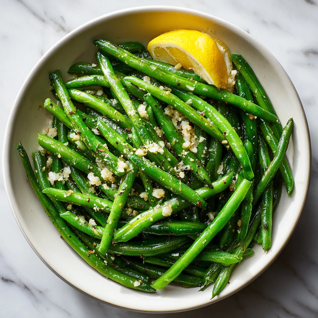 Garlic Butter Green Beans